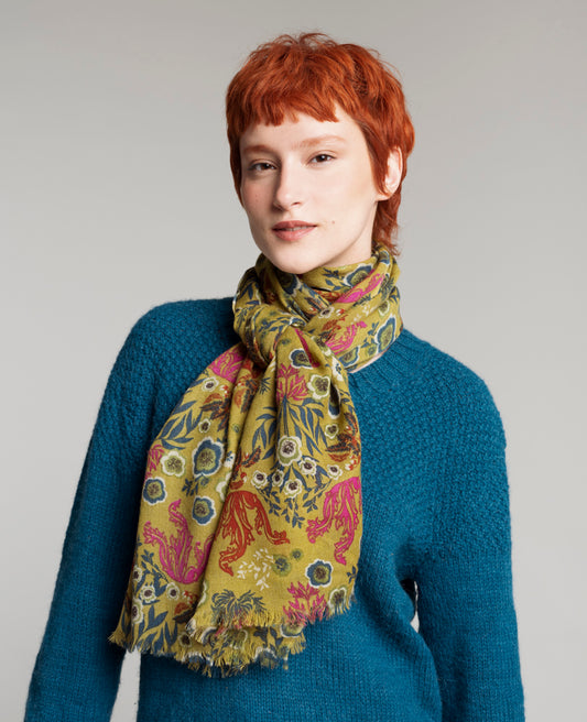 Woolen Scarf - Swainston gold