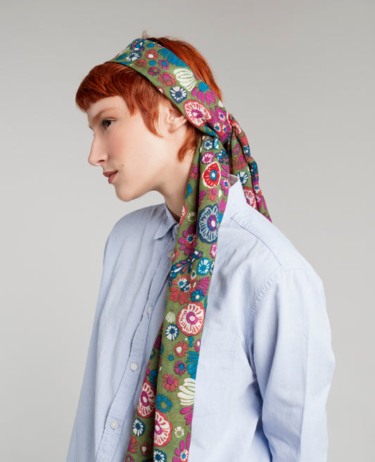 Woolen Scarf - Molly green