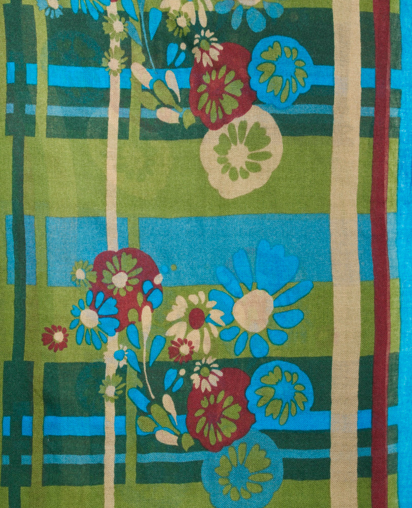 Woolen Scarf - Dundee green