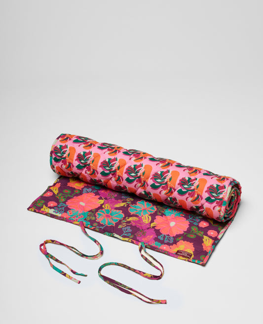 Yoga Mat - Split pink/Cosmos fig