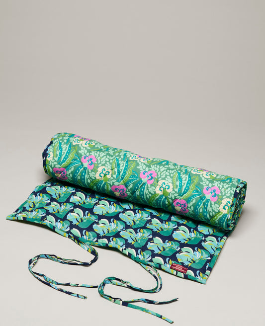 Tapis de Yoga - Allegria green / Split navy