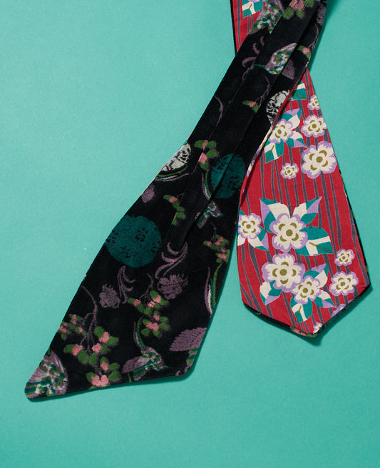 Tie Velvet - Sintra black